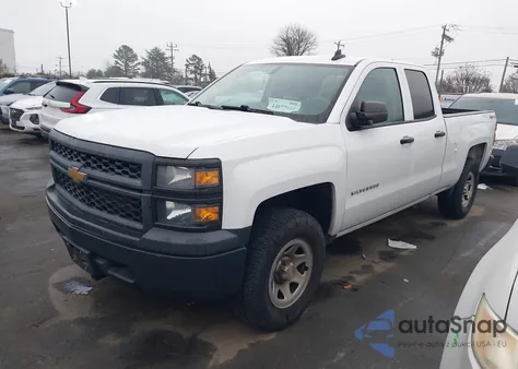 2015 Chevrolet Silverado 1500 Wt z USA, uszkodzony, nr VIN 1GCVKPEC6FZ285299